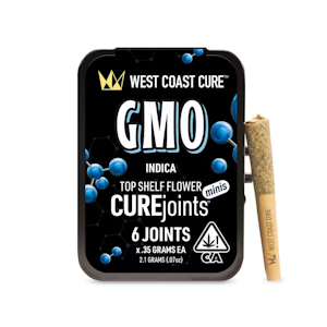 WEST COAST CURE - West Coast Cure | GMO 2.1g (Indica) - Top Shelf CUREjoint Minis 6pk
