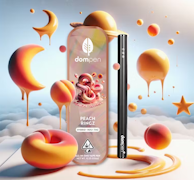 DomPen - 1g AIO - Peach Ringz
