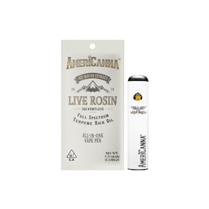 GMO | Live Rosin Disposable Cart .5g | AmeriCanna