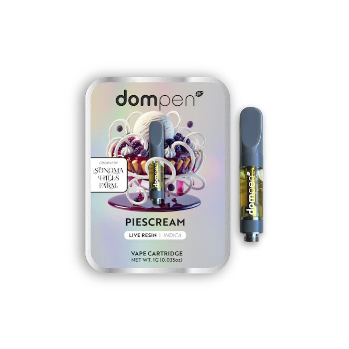 Dom Pen - 1g Piescream Live Resin (510 Thread) - DomPen Main Image