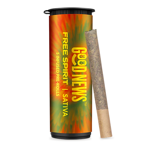 Good News - Good News | Infused 5pk (.5g) | Free Spirit | 2.5g Main Image