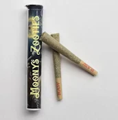 Moony's Zooties - Blueberry Swirl - 2pk - Prerolls
