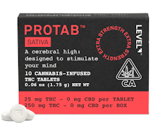 LEVEL: Protab Sativa 10-Piece/250mg