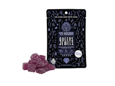 Queen's Jewels - Diamond Grape - 100mg THC Gummies - 10pk - 420K