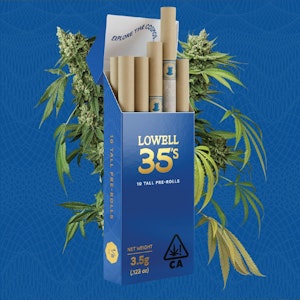 Lowell Farms - Lowell 35's - Pre Roll Pack - Indica - Dreamweaver - (3.5g total) 10 Pack