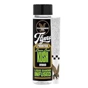 [Claybourne Co.] Frosted Infused Preroll 2 Pack - 1g - Lemon Lime Kush (H)