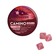 Kiva Camino | Gummies (10ct) | Sour Strawberry Sunset | 100mg