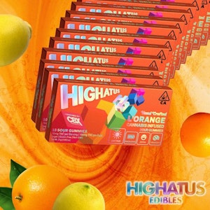 CBX HIghatus - L'Orange - 10mg Gummies