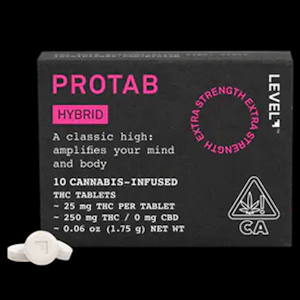 LEVEL+ - LEVEL Protab 10pk 250mg Hybrid