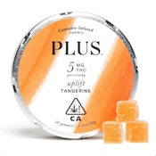 PLUS - Uplift - Tangerine Gummies 100mg THC 20pk