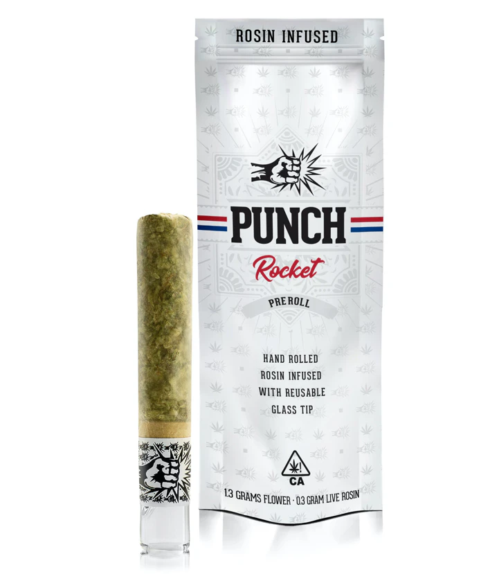 Punch Edibles & Extracts - ROCKET HASH ROSIN - WHITE LABEL - LA RUNTZ X JEALOUSY 1.6G - PUNCH EDIBLES & EXTRACTS Main Image