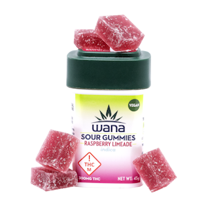 WANA - WANA SOUR RASPBERRY LIMEADE INDICA 300MG