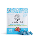 Kanha - Blue Raspberry Gummies Hybrid 100mg