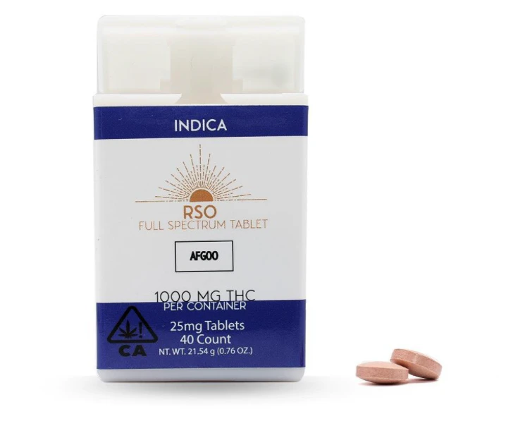 Emerald Bay Extracts - RSO - Afgoo - 25mg Tablets (40ct) Main Image