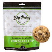 Big Pete's Chocolate Chip Sativa Cookies 10pk 100mg