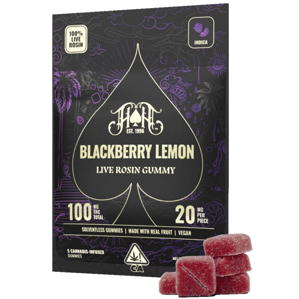 Heavy Hitters - Heavy Hitters - Edibles - Rosin - Blackberry Lemon - 100MG Main Image