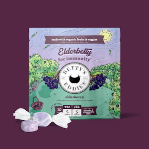 Betty's Eddies - Elderberry Fruit Chews - 50mg - Betty's Eddies