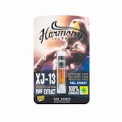 Harmony Farms | XJ-13 | Raw Series Cartridge | 1g