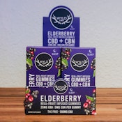 Wyld Gummies ELDERBERRY 500:100 CBD:CBN