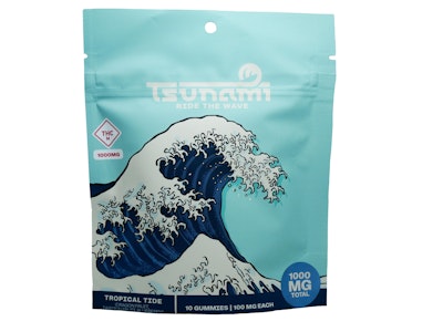 TSUNAMI - TSUNAMI - TROPICAL TIDE 1000MG GUMMY