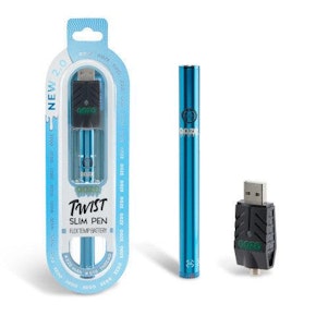 Ooze Twist Slim Pen Battery + Smart USB - Sapphire Blue