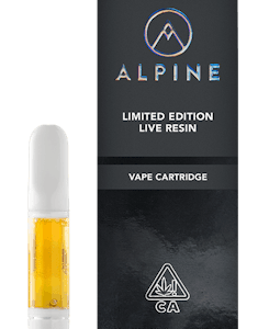 Alpine Live Resin Cartridge 1g - Orange Cookies 85%