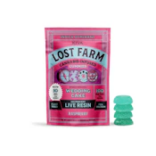 Lost Farm - Raspberry 'Wedding Cake' - Resin Gummy - 10 x 10mg