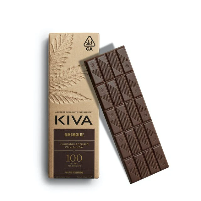 KIVA - Kiva - Dark Chocolate 100mg Main Image