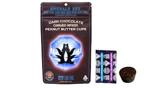 Emerald Sky - Dark Chocolate 5:1:1 THC:CBD:CBN Peanut Butter Cups - 140mg