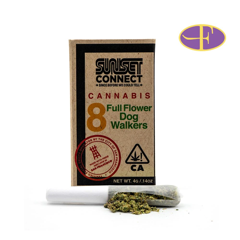 Sunset Connect - Gastro Dogs Hash Infused Pre-Roll Pack (8pk) Main Image