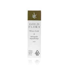 GOLD FLORA - Disposable - White Gold - 2:1 - 1G