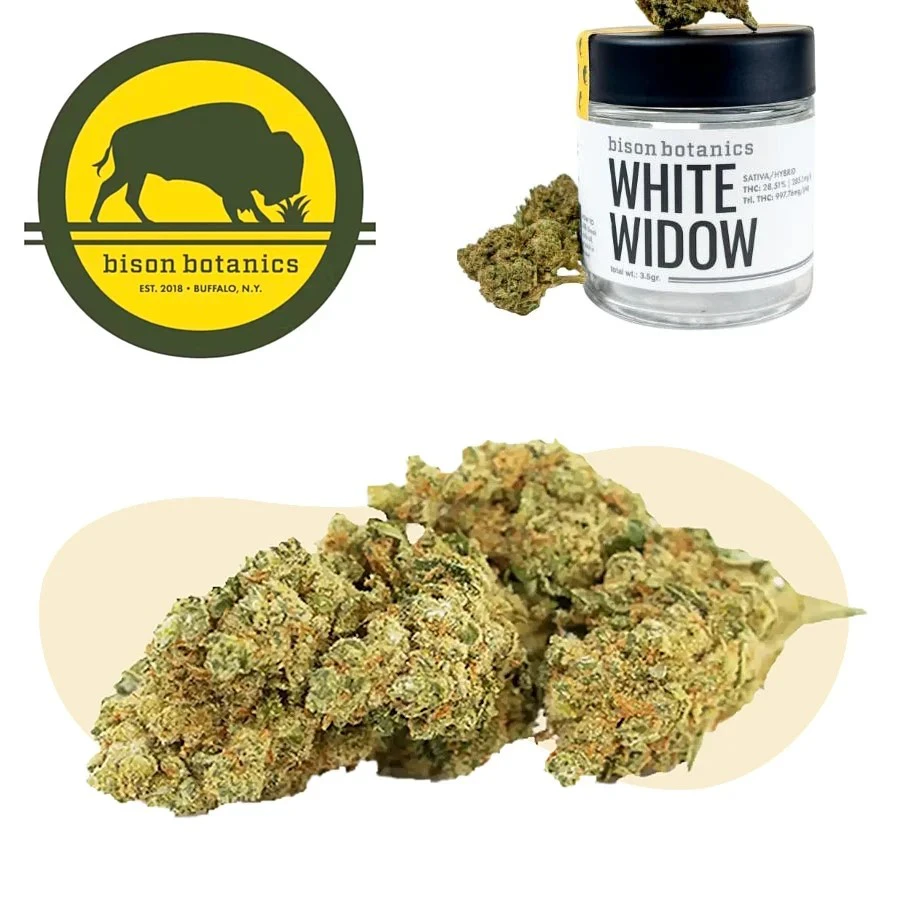 Bison Botanics - Bison Botanics - White Widow - Flower - 3.5g Main Image
