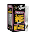 Claybourne Co. - 2.5g - 5ct Flyers Frosted Infused Pre Rolls - Peach Pie