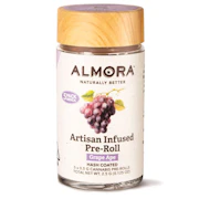 Almora Farm Infused 5pk Prerolls 2.5g Grape Ape