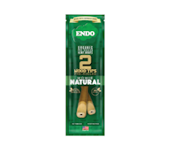 Endo - Wowie Natural Wood Tipped Hemp Wraps