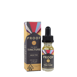 Proof - 1,000mg High THC Tincture 15ml - Proof