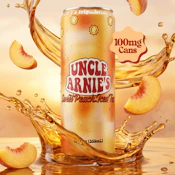 Uncle Arnie's Sweet Peach Iced Tea 100mg