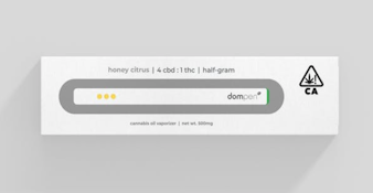 Dompen - 4:1 CBD Honey Citrus Disposable .5g