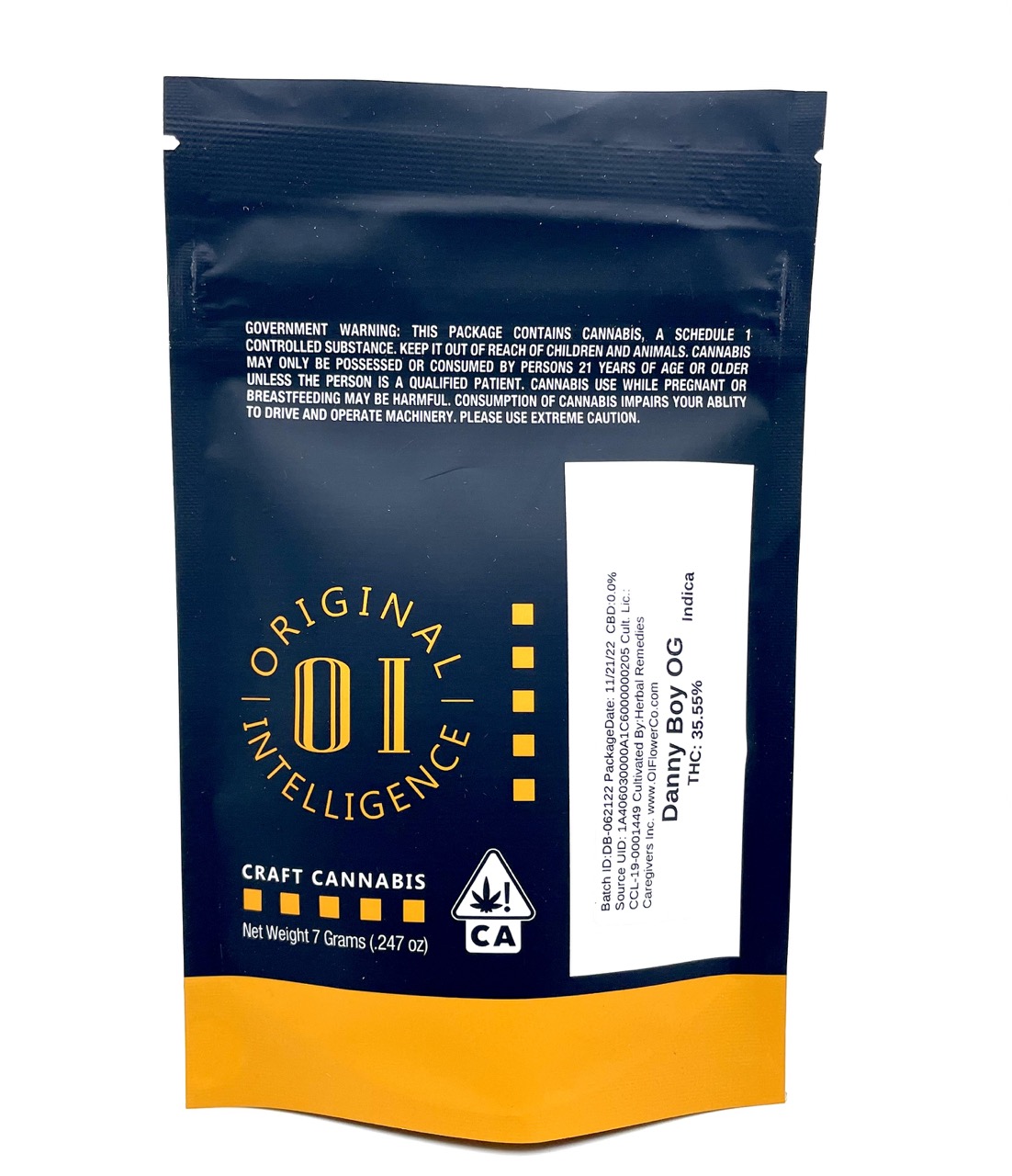 OI DANNY BOY 7G SHAKE Best Cannabis Dispensary Venice Beach