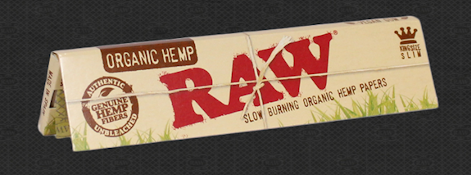 RAW Organic Hemp King Size Slim Papers