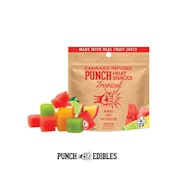 Punch - Fruit Snacks - Mango, Lime, Watermelon - (Tropical) - 100mg