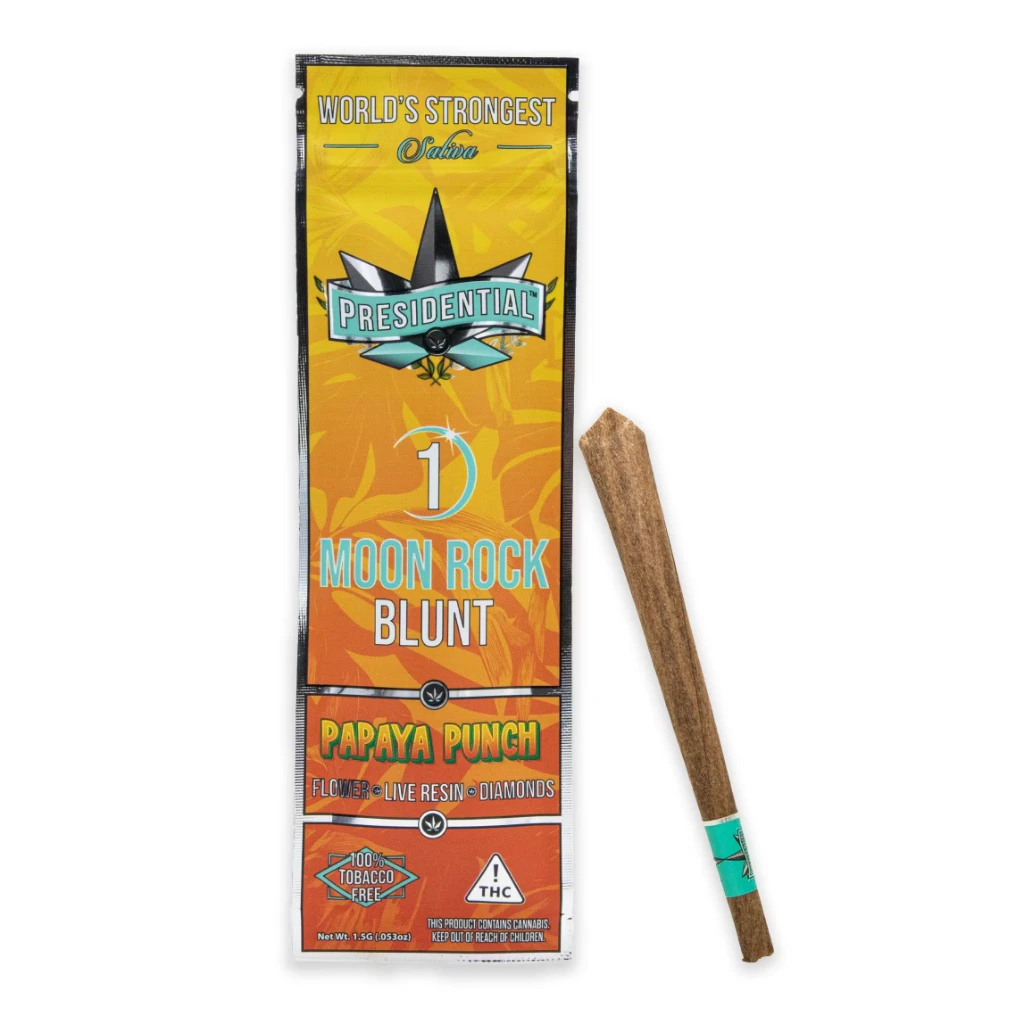 Presidential - Presidential - Infused Preroll - Papaya Punch Moon Rock - 1g Main Image