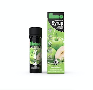 Lime - Lime - Green Apple Live Resin Syrup 1000mg