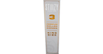 Stiiizy - King Size Ultra Thin Rolled Cones - 3ct