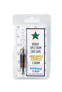 NORCAL HOLISTICS -  NorCal CBD Vape 1g - Pineapple Express 600mg