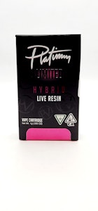 Banana Munson - Platinum Vape - 1g Live Resin Cart