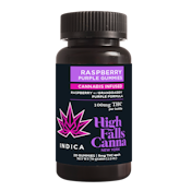 High Falls Canna | Raspberry Purple | 100mg 20pk Gummies