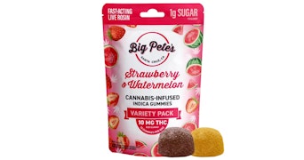 Big Pete's - Strawberry & Watermelon Fast Acting Live Rosin Gummies - 100mg