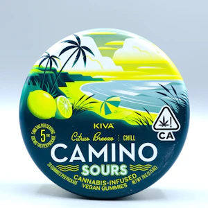 CAMINO - Citrus Breeze Sours Gummies 20Ct 100mg - Camino