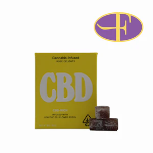 ROSE DELIGHTS - ACDC CBD Rich Rosin Delights (25:1)